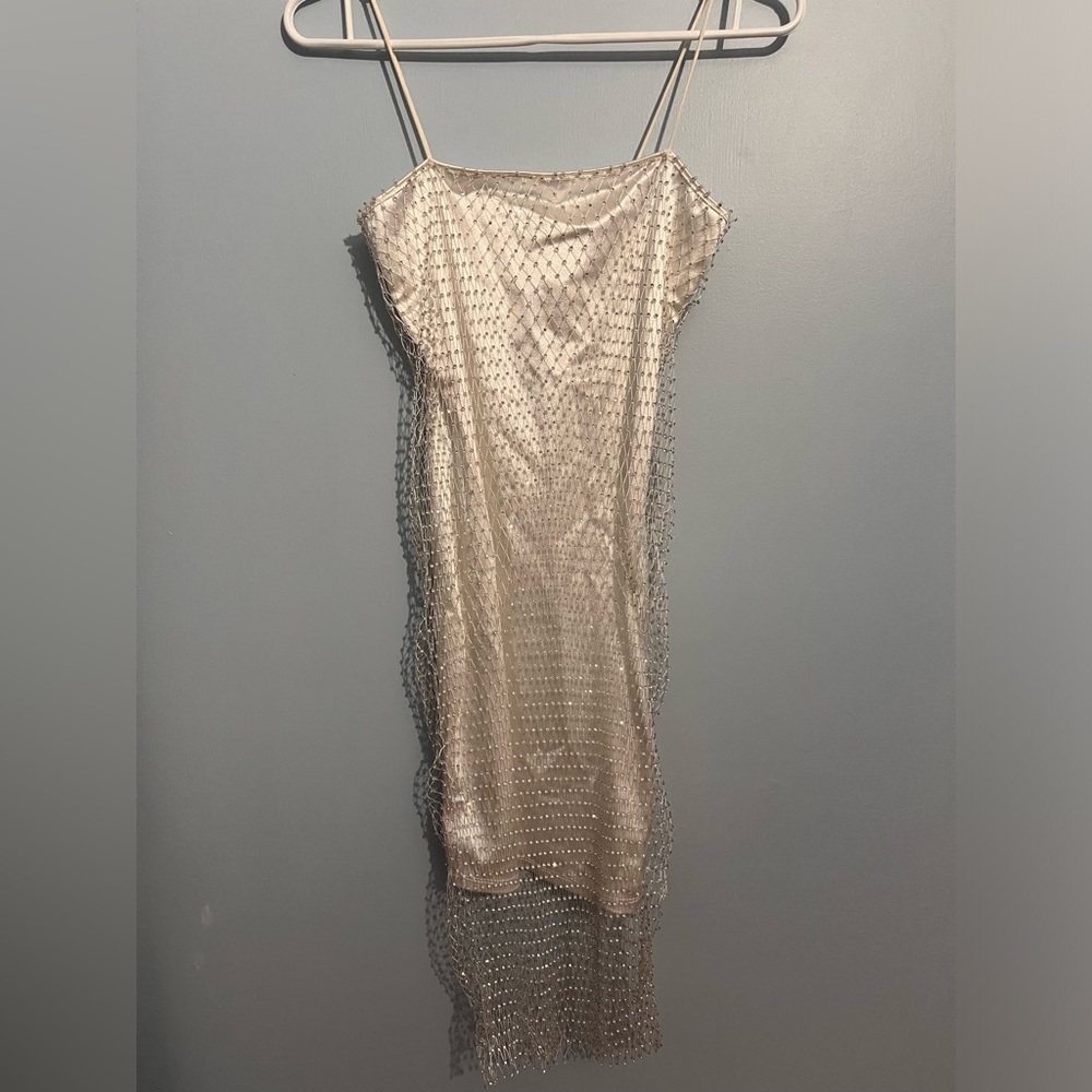 Sparkly Mesh Dress